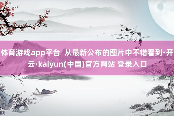 体育游戏app平台  从最新公布的图片中不错看到-开云·kaiyun(中国)官方网站 登录入口