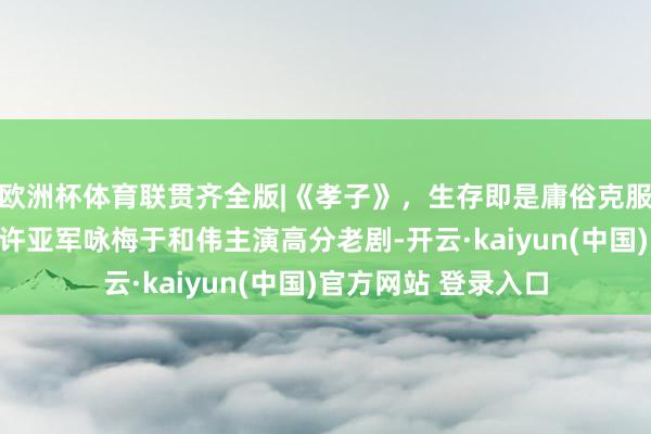 欧洲杯体育联贯齐全版|《孝子》，生存即是庸俗克服贫穷和矛盾良友，许亚军咏梅于和伟主演高分老剧-开云·kaiyun(中国)官方网站 登录入口